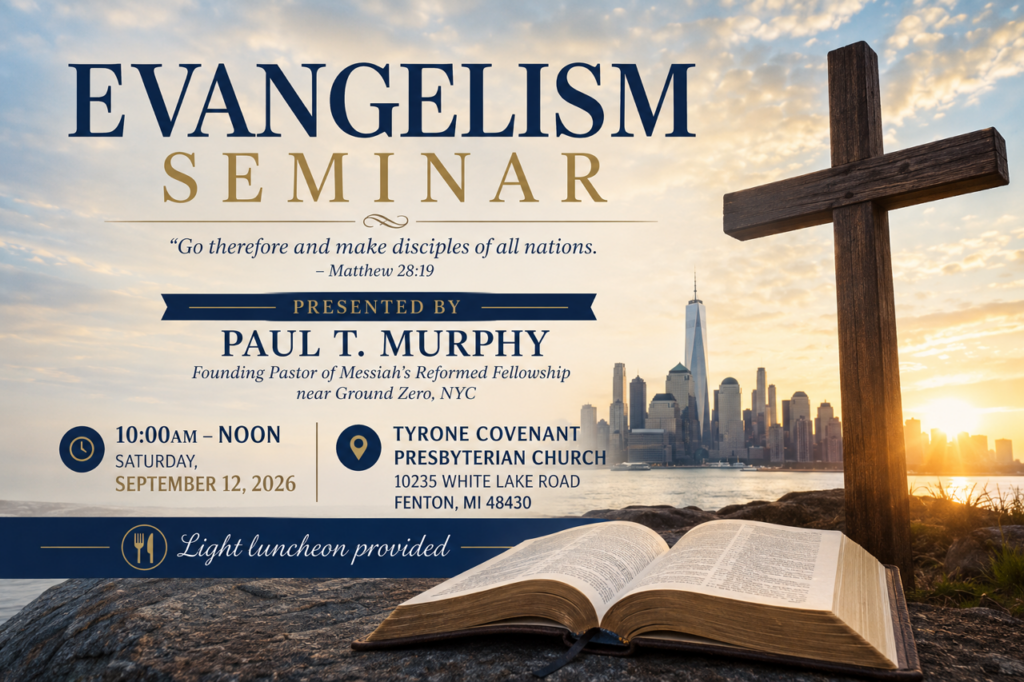 Evangelism seminar September 12, 2026